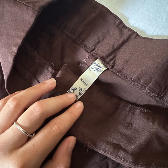 brown y2k flare pants - Picture 3 of 4